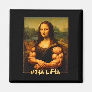 Imán Mona Lifta Musc Mona Lisa Bodybuilder Gym And Ar