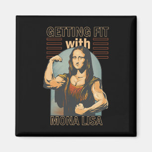 Imán Mona Lisa Bodybuilding Musc Gym Halterofilia Wo