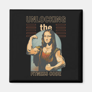 Imán Mona Lisa Bodybuilding Musc Gym Halterofilia Wo