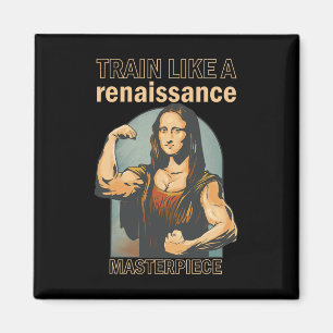 Imán Mona Lisa Bodybuilding Musc Gym Halterofilia Wo