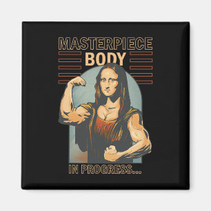 Imán Mona Lisa Bodybuilding Musc Gym Halterofilia Wo
