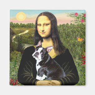 Imán Mona Lisa - Boston T #4