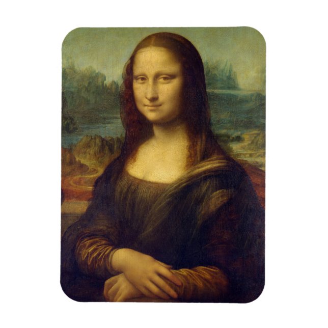 Imán Mona Lisa by Leonardo Da Vinci (Vertical)