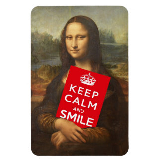 Imán Mona Lisa Mantiene La Calma Y Sonríe