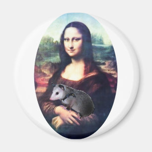 Imán Mona Lisa Possum