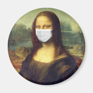 Imán Mona Lisa Vía Virus Corona