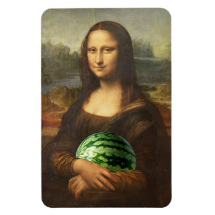 Imán Mona Lisa Watermelon