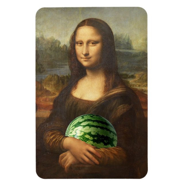 Imán Mona Lisa Watermelon (Vertical)
