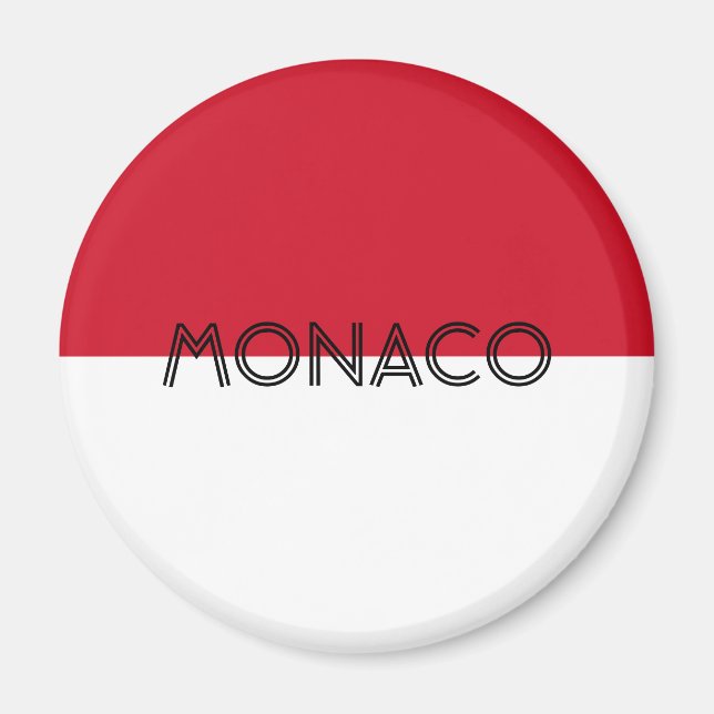 Imán monaco (Frente)