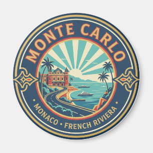 Imán Mónaco Monte Carlo de Noche