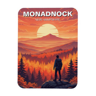 Imán Monadnock New Hampshire Travel