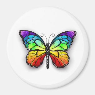 Imán Monarca de mariposa arcoiris