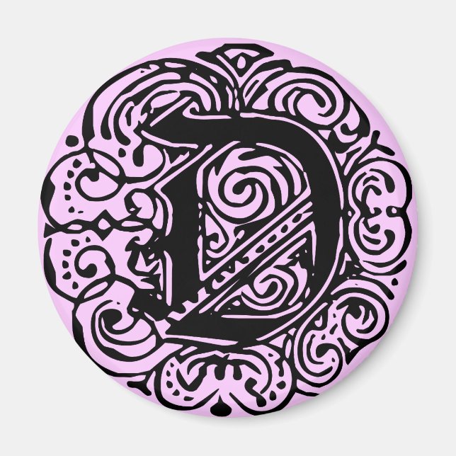 Imán Monarchia Black "D" (Frente)