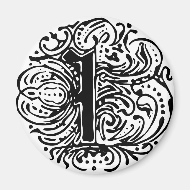 Imán Monarquia "I" (Frente)