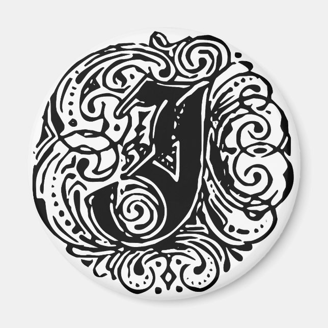 Imán Monarquia "J" (Frente)