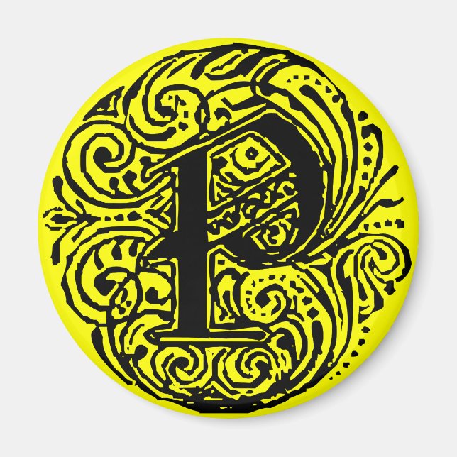 Imán Monarquia "P" (Frente)