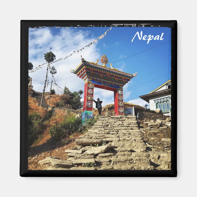 Imán Monasterio, aldea de Karikola - Nepal (Frente)
