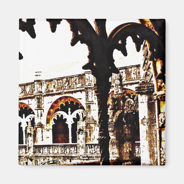 Imán Monasterio de Portugal - Mosteiro dos Jeronimos (Frente)