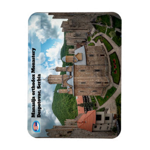 Imán MONASTERIOS SERBIOS - Monasterio de Manasija 2