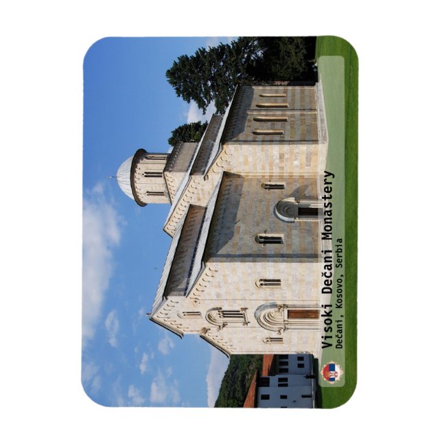 Imán MONASTERIOS SERBIOS - Monasterio de Visoki Dečani  (Vertical)