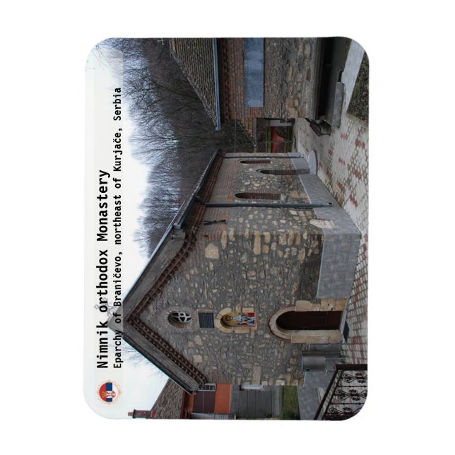 Imán MONASTERIOS SERBIOS - Monasterio ortodoxo de Nimni (Vertical)