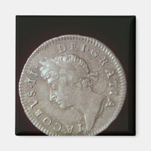Imán Moneda de James II