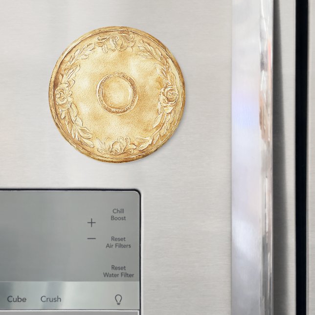 Imán Moneda de Oro (In situ (nevera))