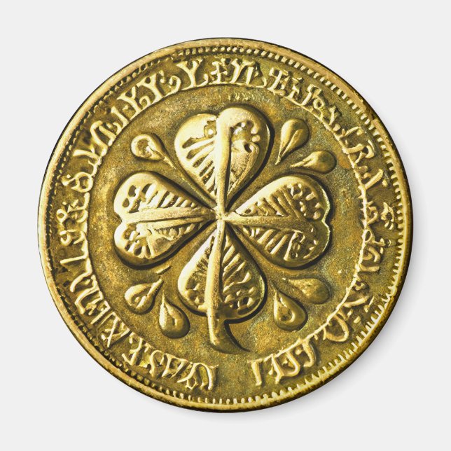 Imán Moneda de oro de San Patricio (Frente)