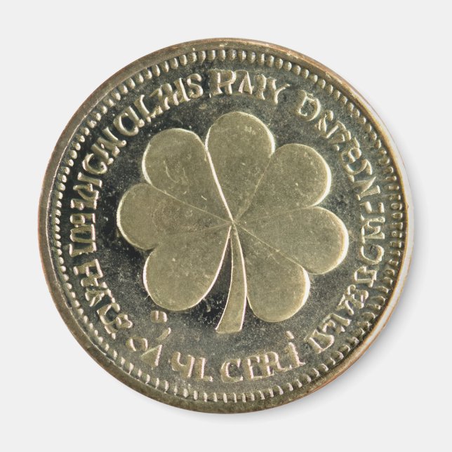 Imán Moneda de oro de San Patricio (Frente)