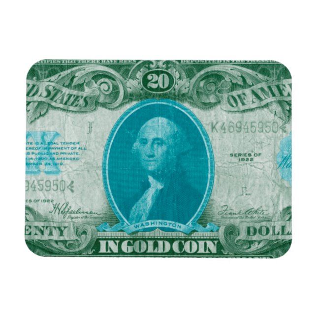 Imán Moneda moderna V (Horizontal)