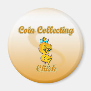 Imán Moneda que recopila pollo