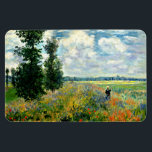 Imán Monet - Campo de amapola, Argentina, arte impresio<br><div class="desc">Poppy Field,  Argenteuil,  pintura de arte fino del artista francés Claude Monet</div>