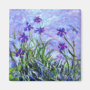 Imán Monet Lilac Irises