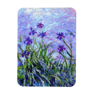 Imán Monet Lilac Irises
