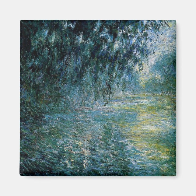 Imán Monet - Mañana en el Sena bajo la lluvia (Frente)