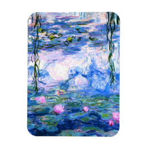Imán Monet Pink Water Lilies