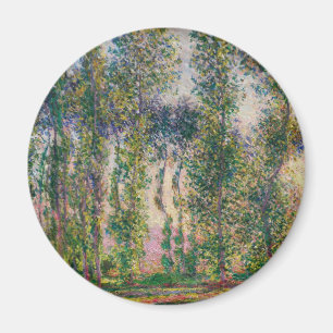 Imán Monet Poplars en Giverny Magnet