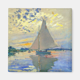 Imán Monet Sailboat en Le Petit-Gennevilliers