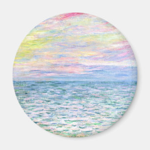 Imán Monet - Sunset en Pourville, arte