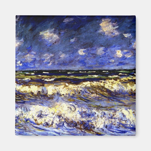 Imán Monet - Un mar tormentoso (Frente)