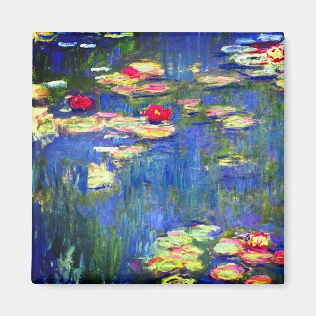 Imán Monet Water Lilies (Frente)