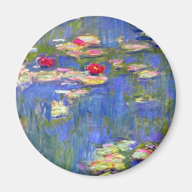 Imán Monet Water Lilies (Frente)