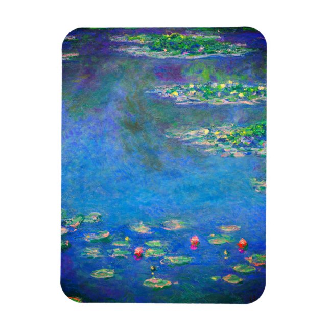 Imán Monet Water Lilies 1906 (Vertical)
