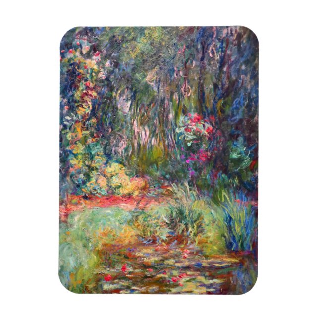 Imán Monet Water Lily Pond (Vertical)