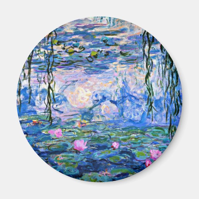 Imán Monet's Water Lilies (Frente)