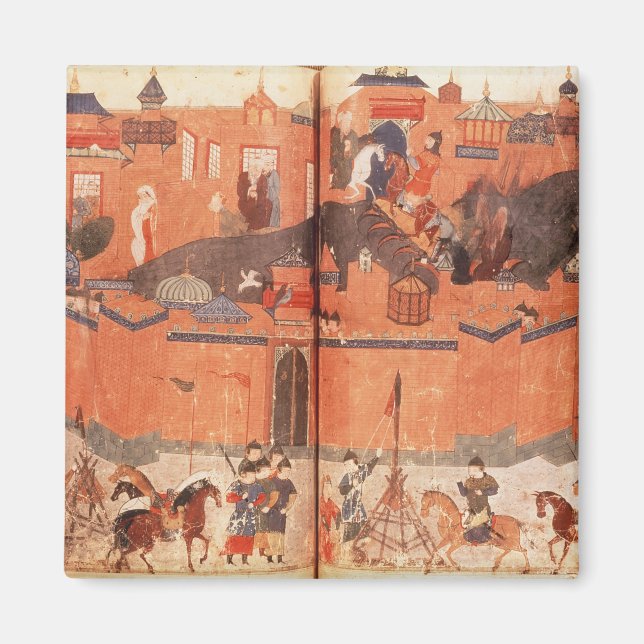 Imán Mongoles bajo el liderazgo de Hulagu Khan (Frente)