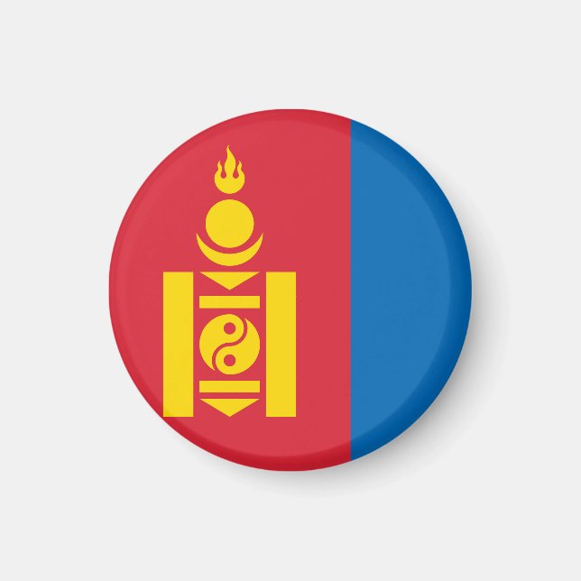 Imán mongolia (Frente)
