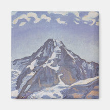 Monje Monje Con Nubes (Ferdinand Hodler)