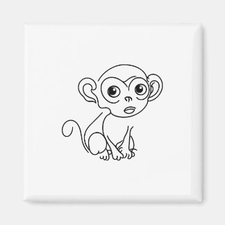Imán Monkey①