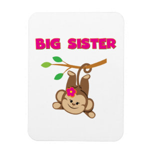 Imán Monkey Big Sister